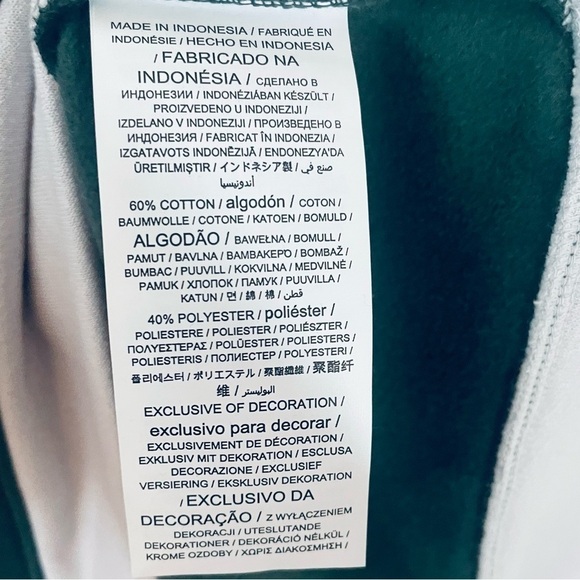 🏈 NWT Fanatics Men's Miami Hurricanes Arctic Hoodie – Cotton Blend Fleece – L - Picture 10 of 11